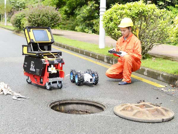 比如管道机器人检测